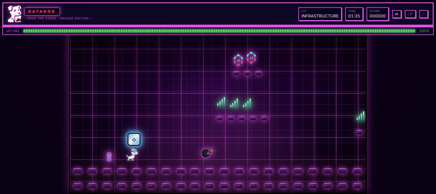 Dash: Save the Stack game screen
